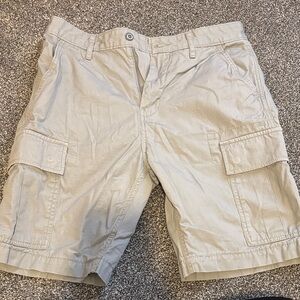 Levi's Light Khaki Cargo Shorts
